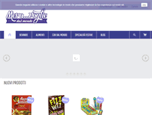 Tablet Screenshot of meravogliedalmondo.com